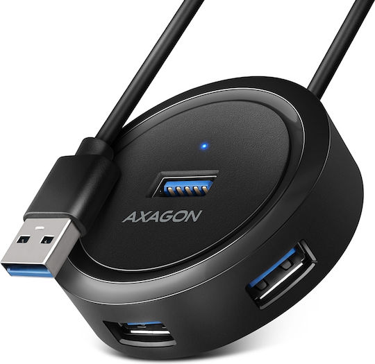 Axagon Hub 4 Porturi USB 3.2 cu Conectare USB-A