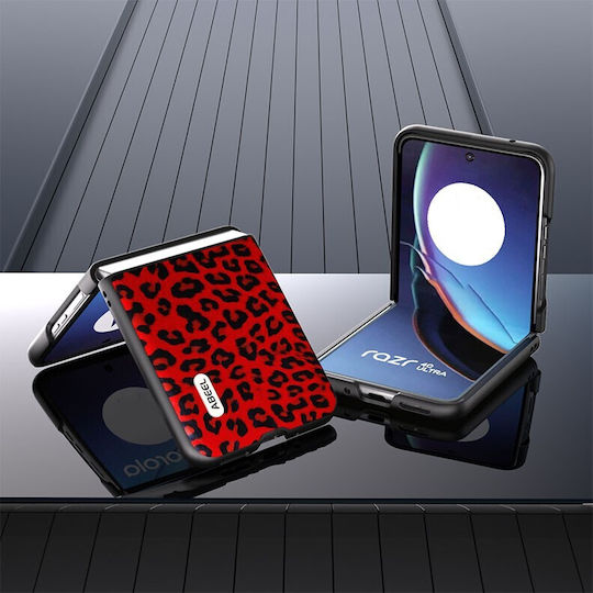 Ултра Задна Корица Пластмасова Червена (Moto Razr 2022)