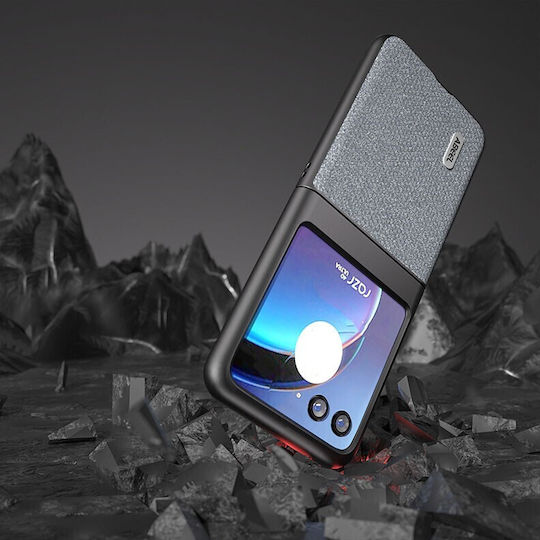 Ултра Задна Корица Пластмаса Черна (Moto Razr 2022)