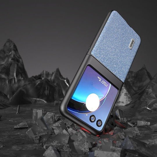 Ultra Umschlag Rückseite Kunststoff Blau (Moto Razr 2022)