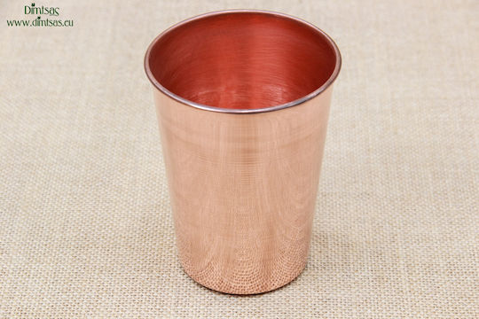 Glass Water / Cocktail/Drinking made of Copper in Rose Gold Color 410ml
