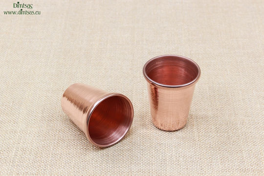 Pahar Pentru Shot Cupru Rose Gold 100ml