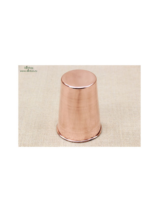 Glas Wasser / Cocktail/Trinken aus Kupfer in Rose Gold Farbe 410ml