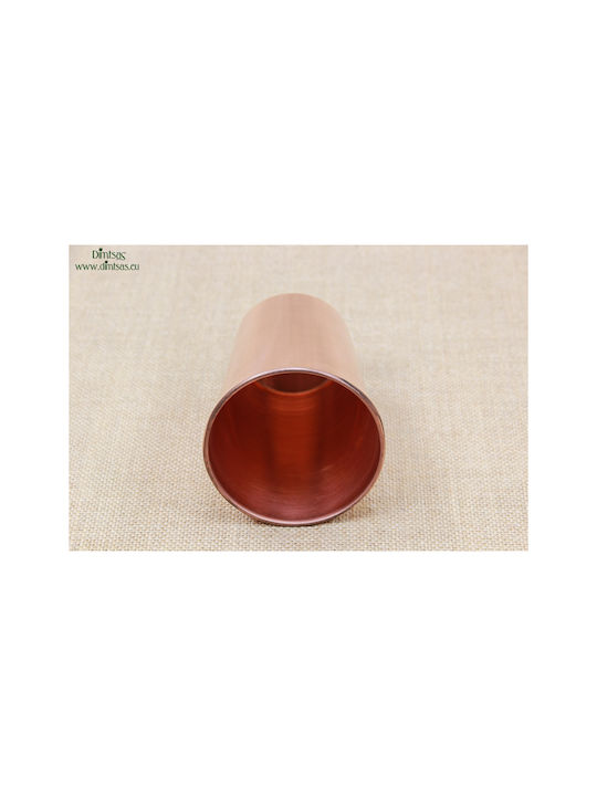 Glas Wasser / Cocktail/Trinken aus Kupfer in Rose Gold Farbe 410ml