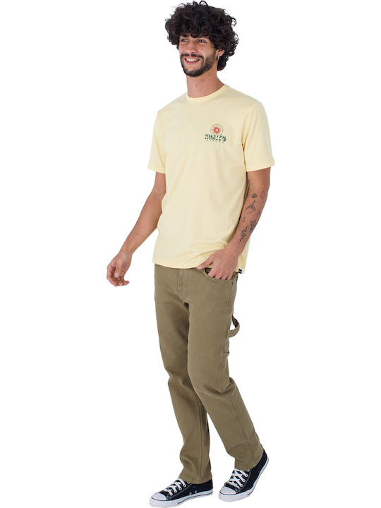 T-shirt Κίτρινο