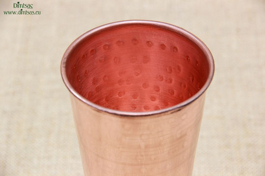 Чаша за Вода / Коктейл Медна Розово Златна 410ml