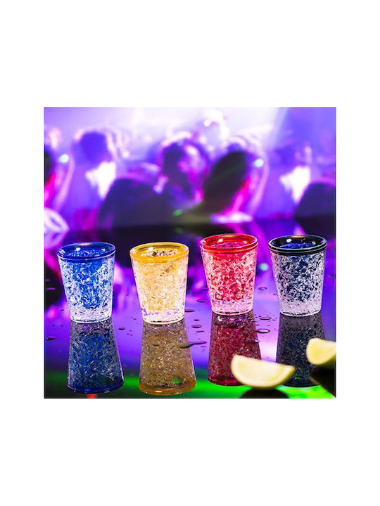 Gadget Master Set Gläser Sportschützen / Cocktail/Trinken aus Plastik 4Stück