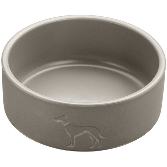 Hunter Ceramic Bowl Food for Dog 1.9lt 19.5cm in Beige Color