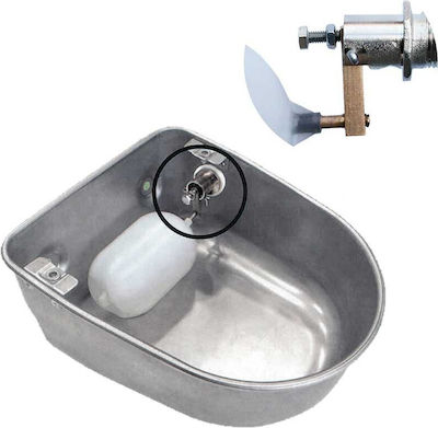 Copele Automatic Stainless Waterer for Dogs Silver