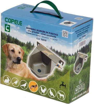 Copele Automatic Plastic Waterer for Dogs Green