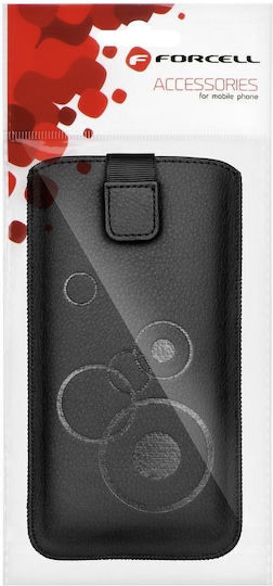 Forcell Deko Sock & Pouch up to 6.5" Black