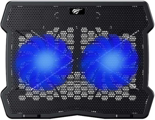Havit F2075 Cooling Pad for Laptop up to 15.6" with 2 Fan and Lighting