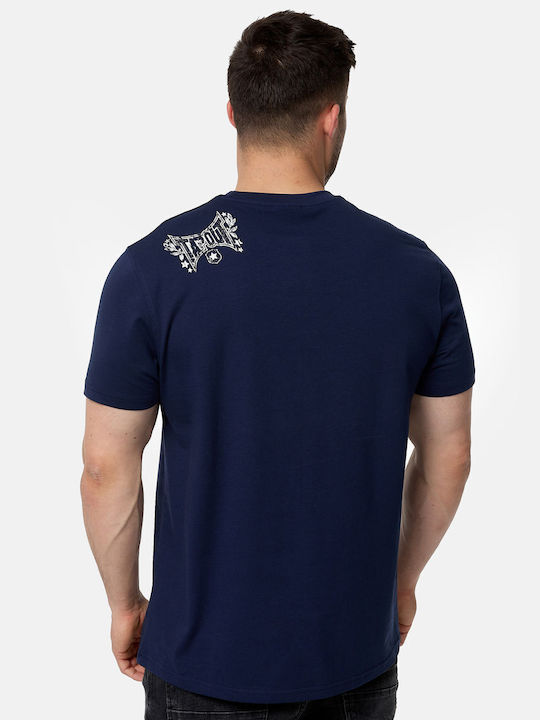 Tapout Men's Short Sleeve T-shirt Navy Blue