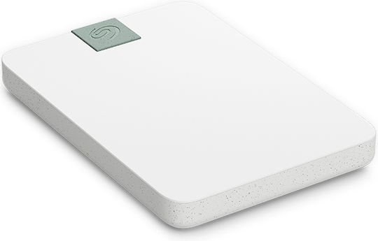Seagate Ultra Touch USB-C Εξωτερικός HDD 2TB 2.5" Cloud White