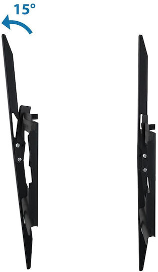 Esperanza Hypnos ERW014 Βάση Τηλεόρασης Τοίχου έως 70" και 30kg Μαύρο