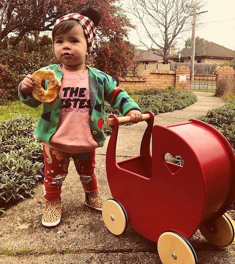 Moover Doll Stroller made of Wood