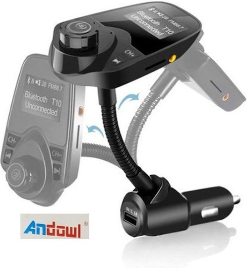 Andowl FM Transmitter Αυτοκινήτου AN- mit Bluetooth / USB