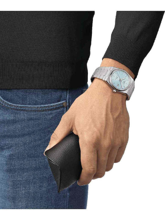 Tissot Men's Watch Automatic with Silver Metal Bracelet