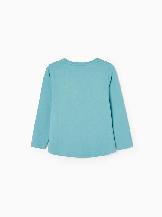 Zippy Kids Blouse Long Sleeve Blue