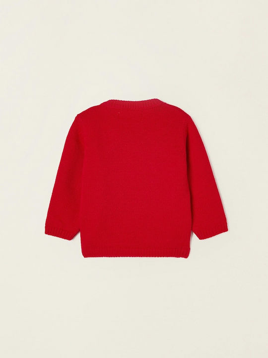 Zippy Kids Blouse Long Sleeve Red