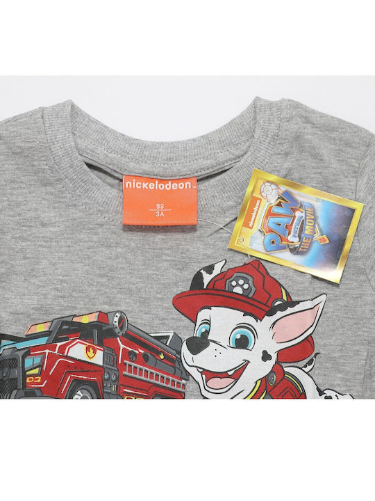 Nickelodeon Kinder Shirt Langarm Gray