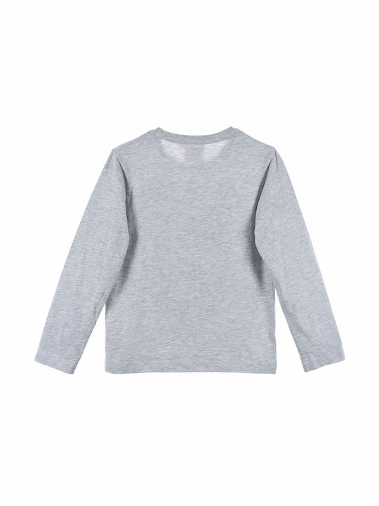 Licensed 4U Kids' Blouse Long Sleeve Gray