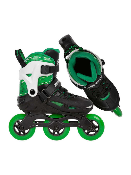 Powerslide Phuzion Universe Inline Αυξομειούμενα Rollers Πράσινα Παιδικά
