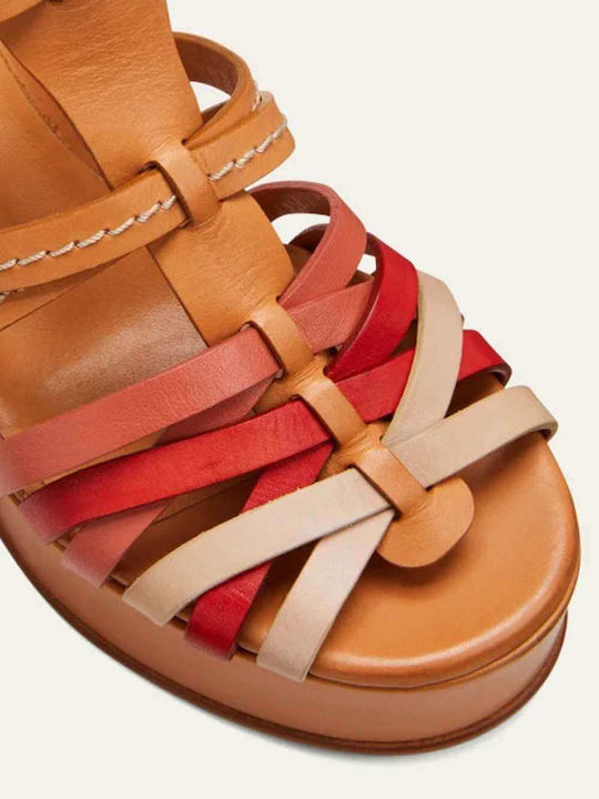 Damen Sandalen in Mehrfarbig Farbe