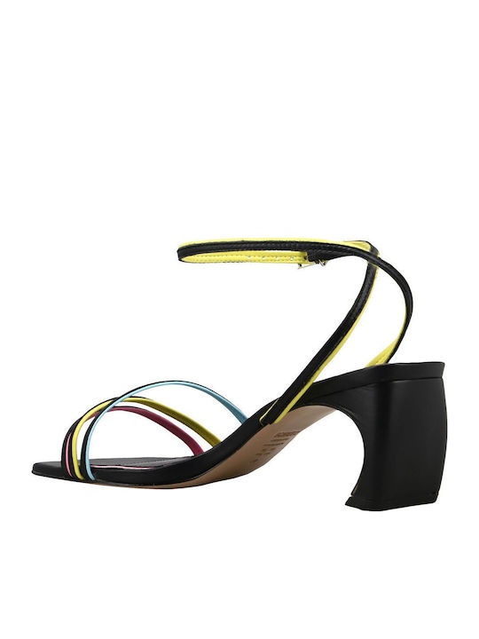 Leder Sandalen Schwarz