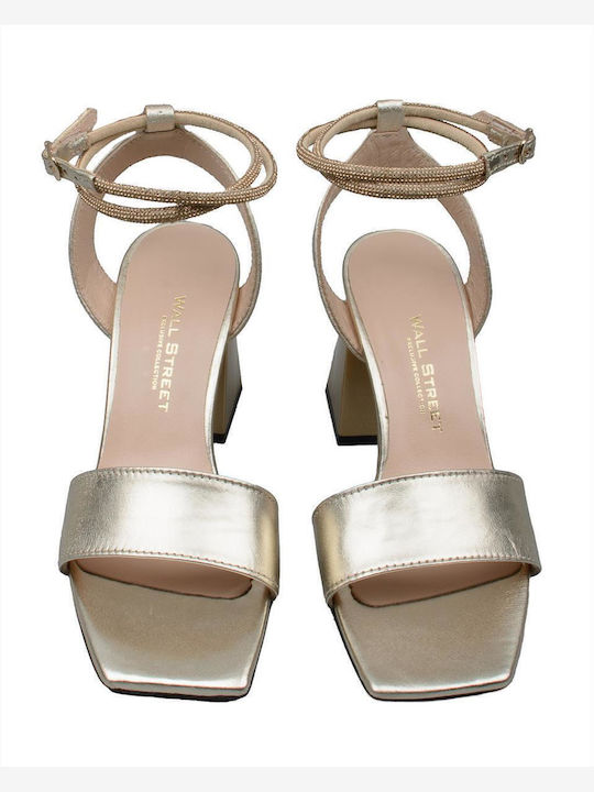 Leather Sandals Gold