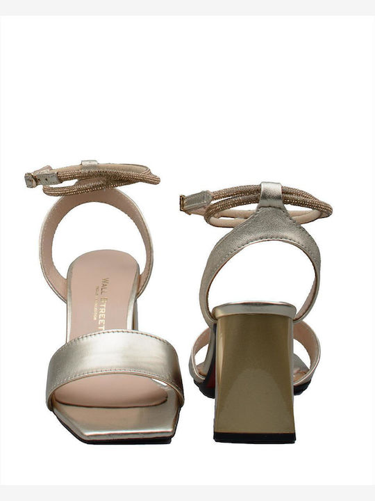 Leather Sandals Gold