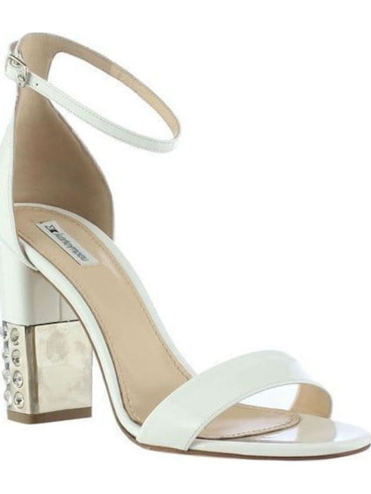 Leder Sandalen Weiß