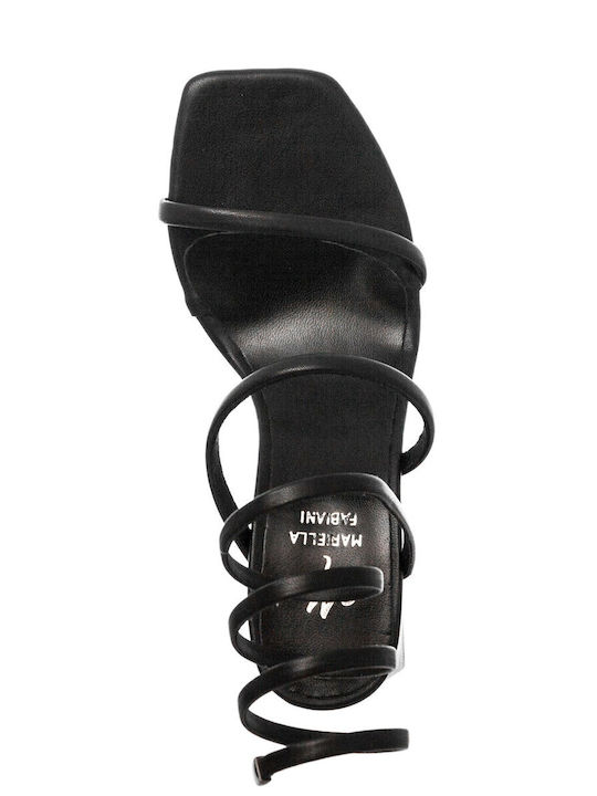 Leather Sandals Black