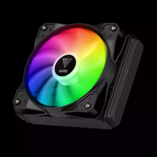 Gamdias Aura GL120 Răcire Cu Lichid AIO CPU Cu 1 Ventilator 120mm Și Led RGB