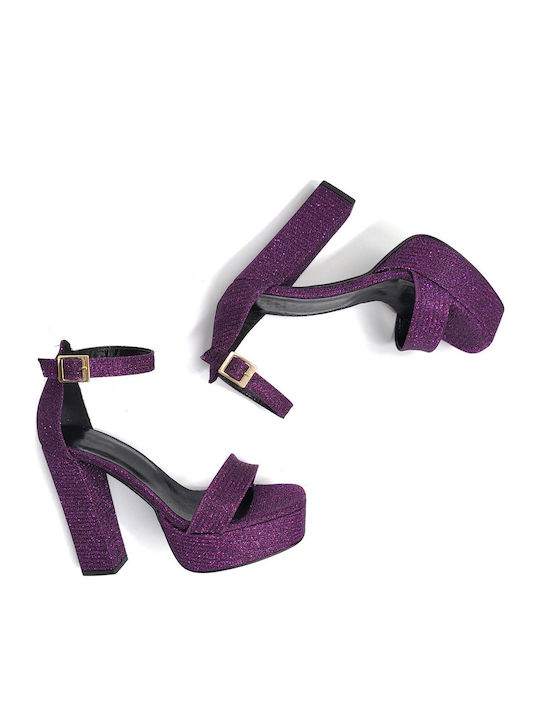 Sandale Violet