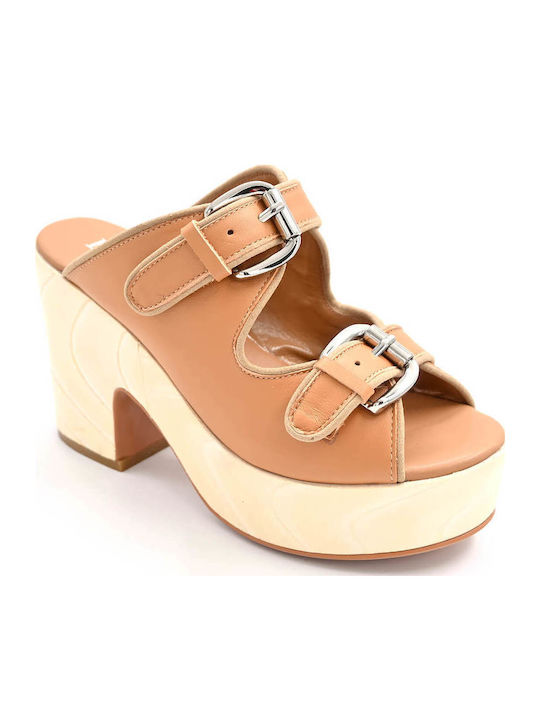 Favela Manon Sandals Brown