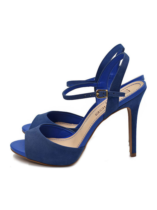 Sandalen Blau