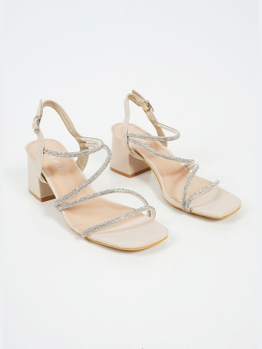 Piazza Shoes Damen Sandalen in Beige Farbe