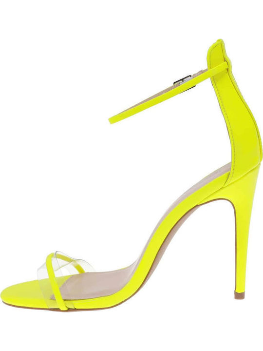 Damen Sandalen in Gelb Farbe
