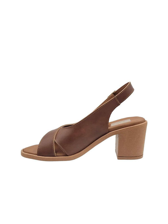 Harris Damen Sandalen in Tabac Braun Farbe