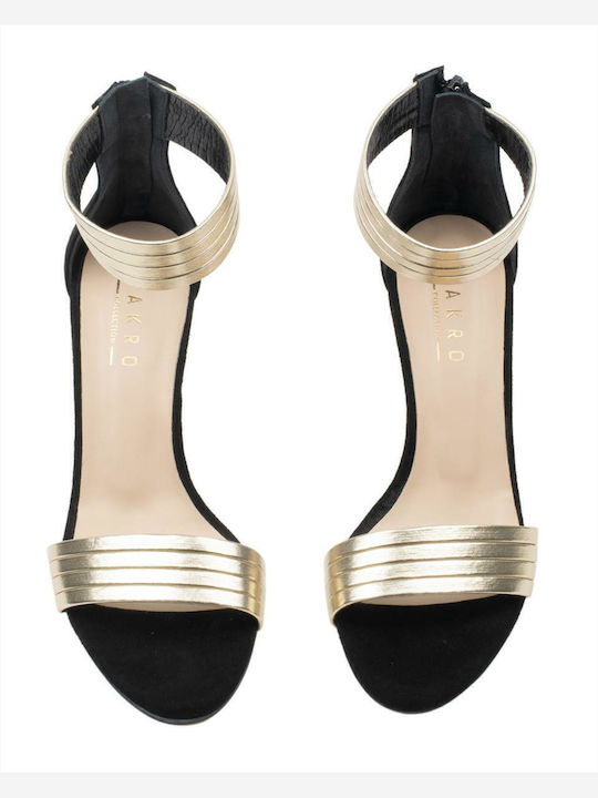Suede Sandals Black