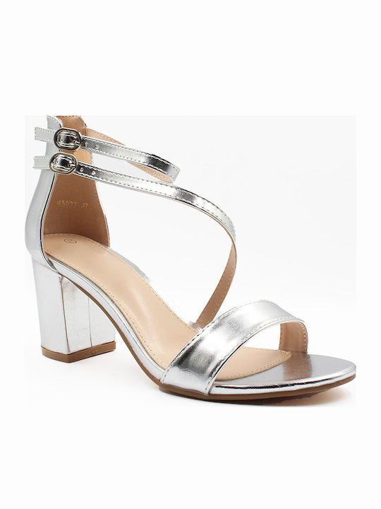 Sandalen Silber