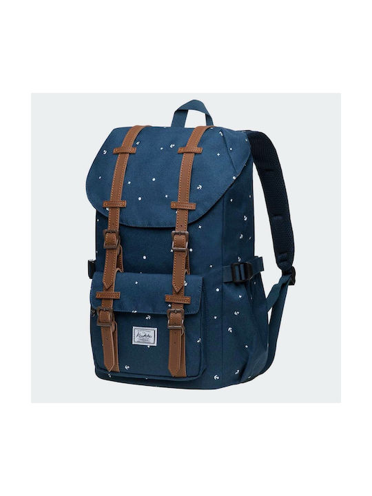 Kaukko Farren Fabric Backpack Blue 21lt