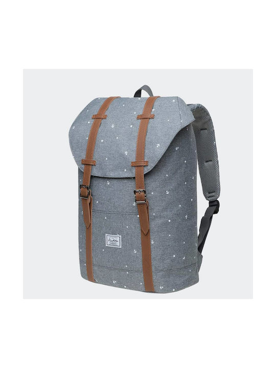 Kaukko Adley Fabric Backpack Gray 17.8lt