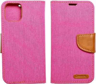 Forcell Camvas Book Fabric Pink (Redmi Note 12 4G)