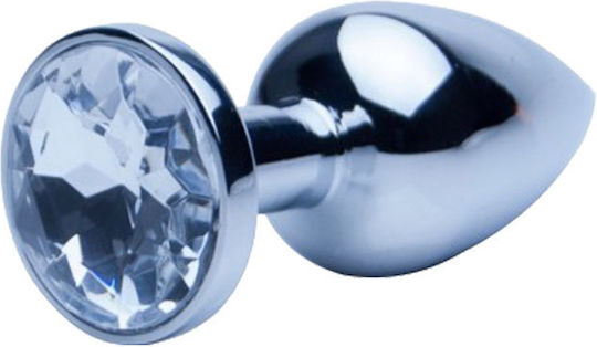 Loving Joy Anal Plug Small Silver 6.50cm