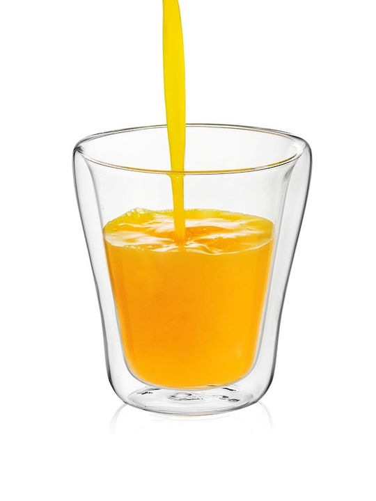Luigi Ferrero Σετ Φλιτζάνια Tσαγιού Γυάλινα 260ml 2τμχ