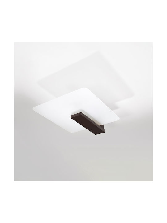 Sollux Ceiling Mount Light 48cm Brown with Socket E27
