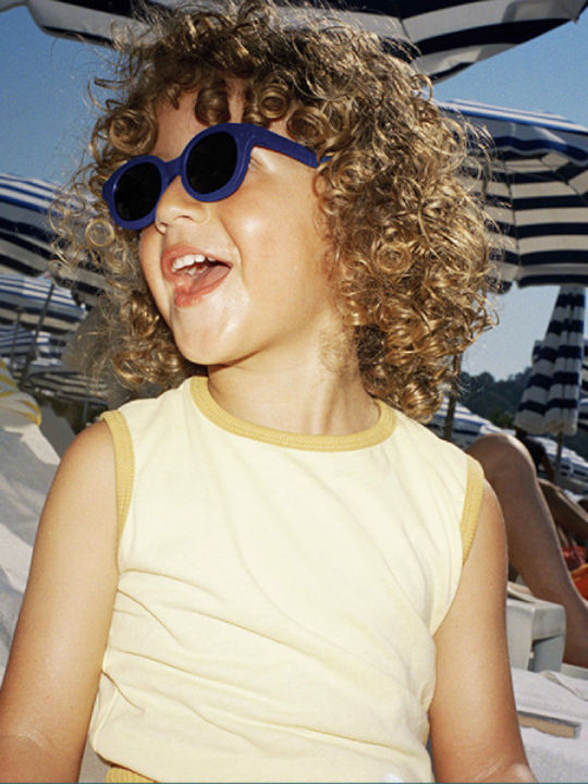 Izipizi #C Τετράγωνα Βρεφικά Γυαλιά Ηλίου με Polarized Φακό Lemonade για 0-9 Μηνών
