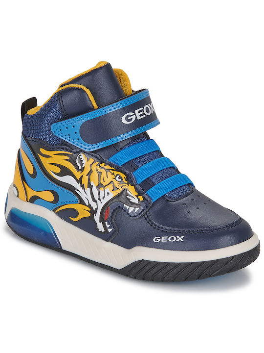 Geox Kids Sneakers High Anatomic Blue